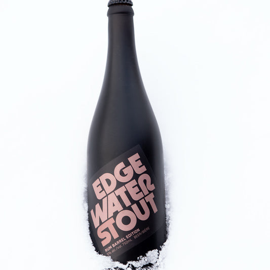Edgewater Stout Rum Barrel Bottle 750mL x 12